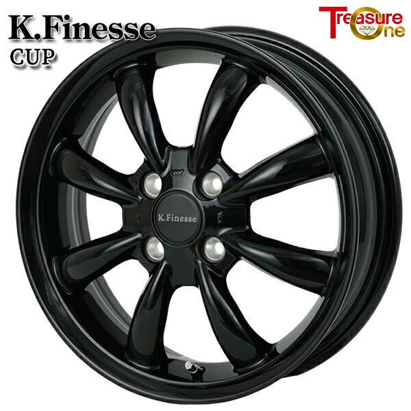 楽天市場】14インチ 5.0J 4H100 +35 トレジャーワン ケイフィネス