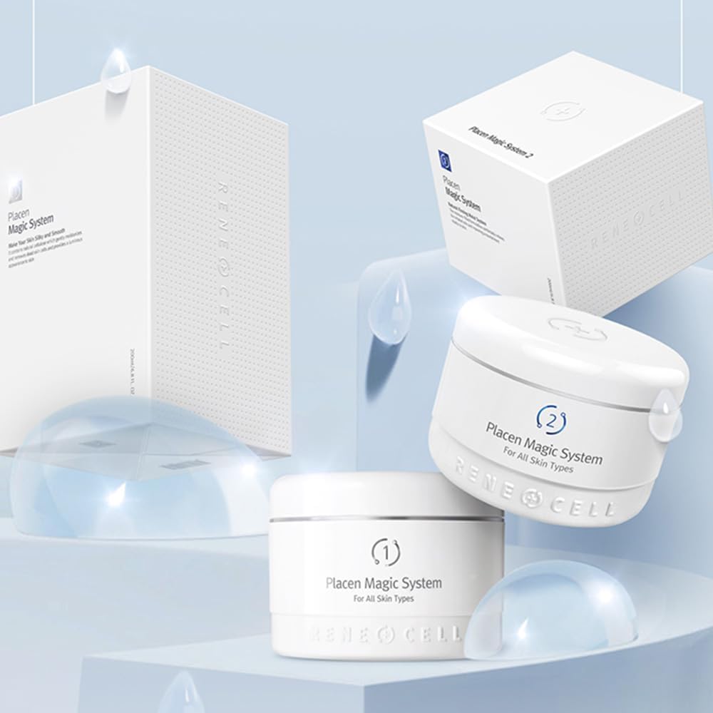 楽天市場】【ツヤ肌実現】Rencell プラセン マジックシステム 1剤＆2剤