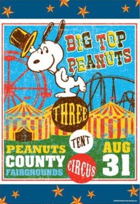 楽天市場】300ピースジグソーパズル PEANUTS/スヌーピー・サーカス