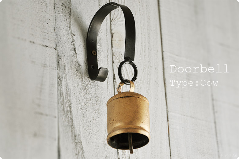 像の頭 ドアベル デザイナー 真鍮 壁掛け ベル付き アンティーク 像の