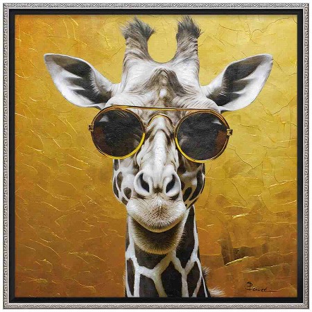 楽天市場】キリン（テーマ（絵画）動物）（アート・美術品・骨董品