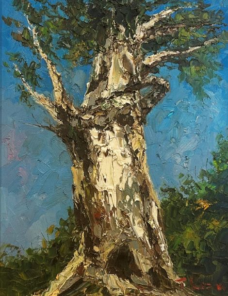 楽天市場】「大樹」梶木泰 F6サイズ油彩画[油絵]・日本風景画[絵画通販