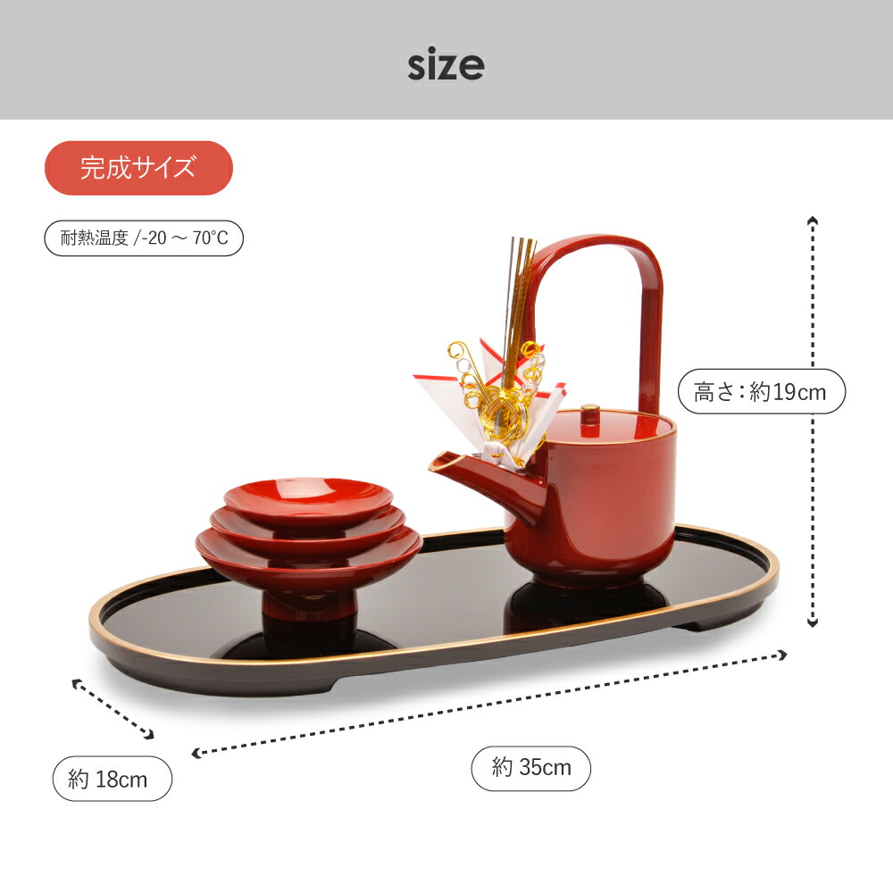 楽天市場】山中塗 屠蘇器揃え | 盃 とそ飾り付 屠蘇器 セット 日本製