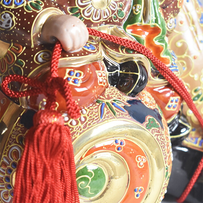 楽天市場】九谷焼 打ち出の小槌乗り大黒様・盛（高さ27cm） : 九谷焼