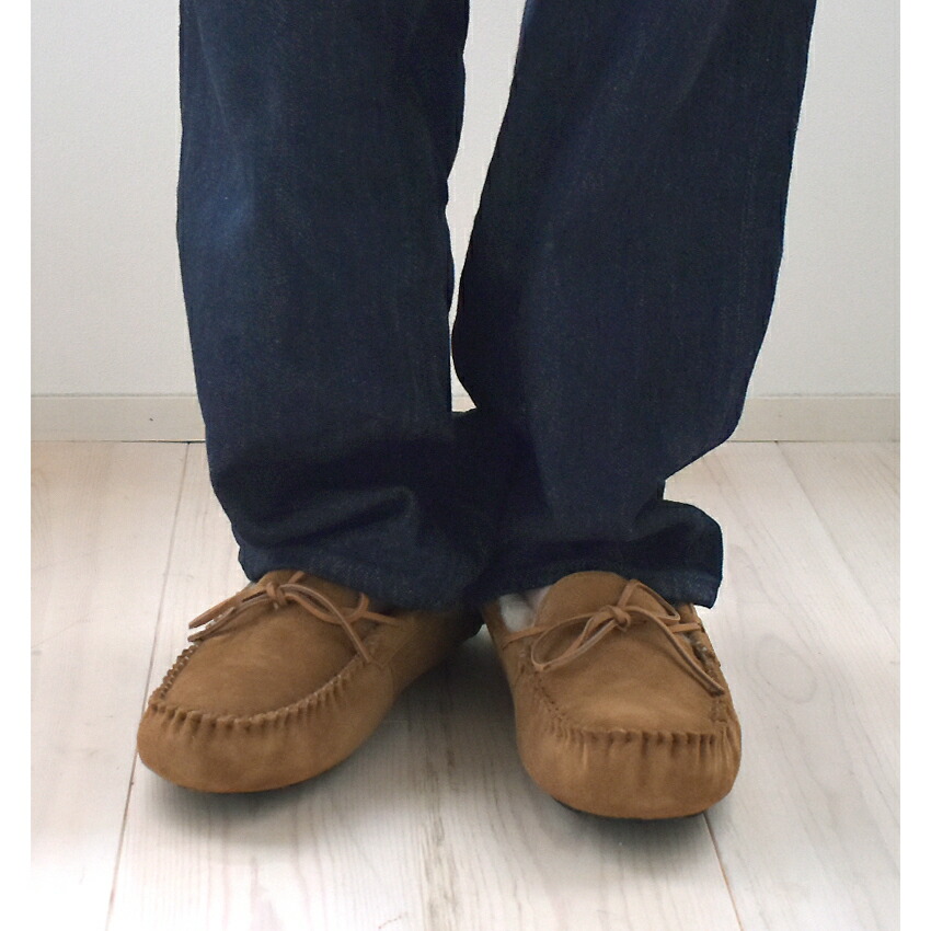 楽天市場】【価格見直し☆】アグ モカシン メンズ オルセン ブラック