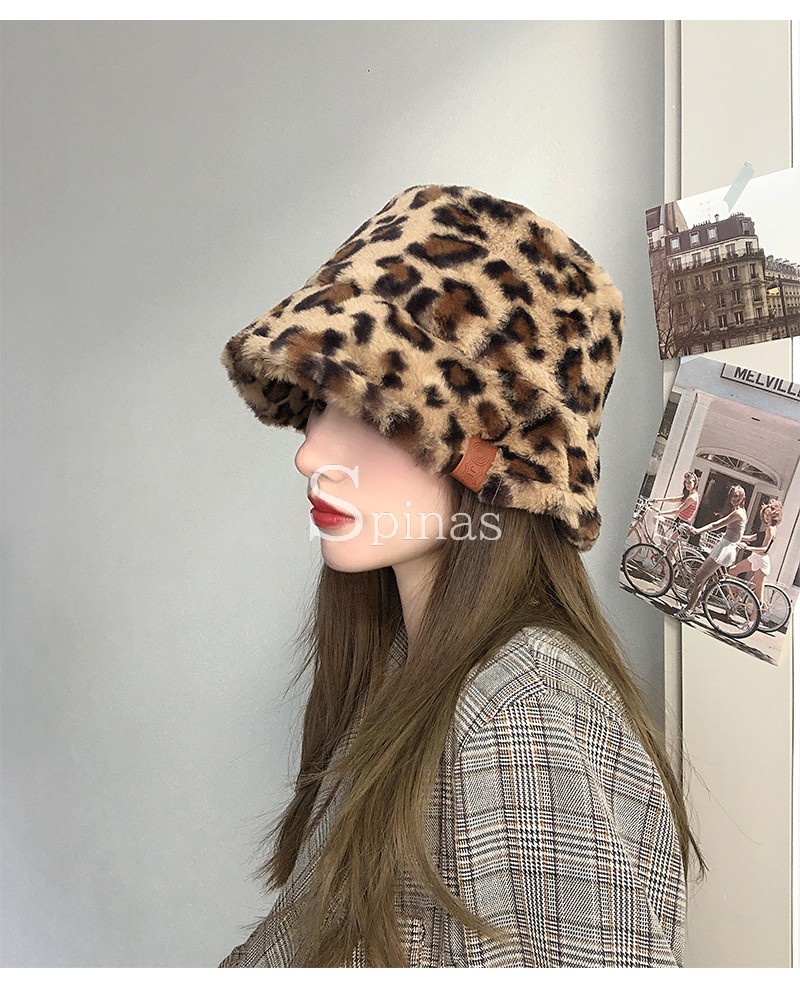 楽天市場】今年もトレンド！ レオパード柄 ファーハット ゼブラ柄 ウシ