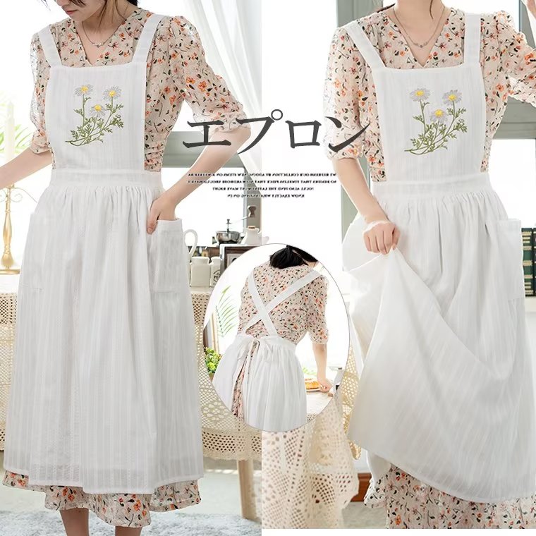 楽天市場】ナチュラルな雰囲気！刺繍入り リネン 麻綿 北欧風