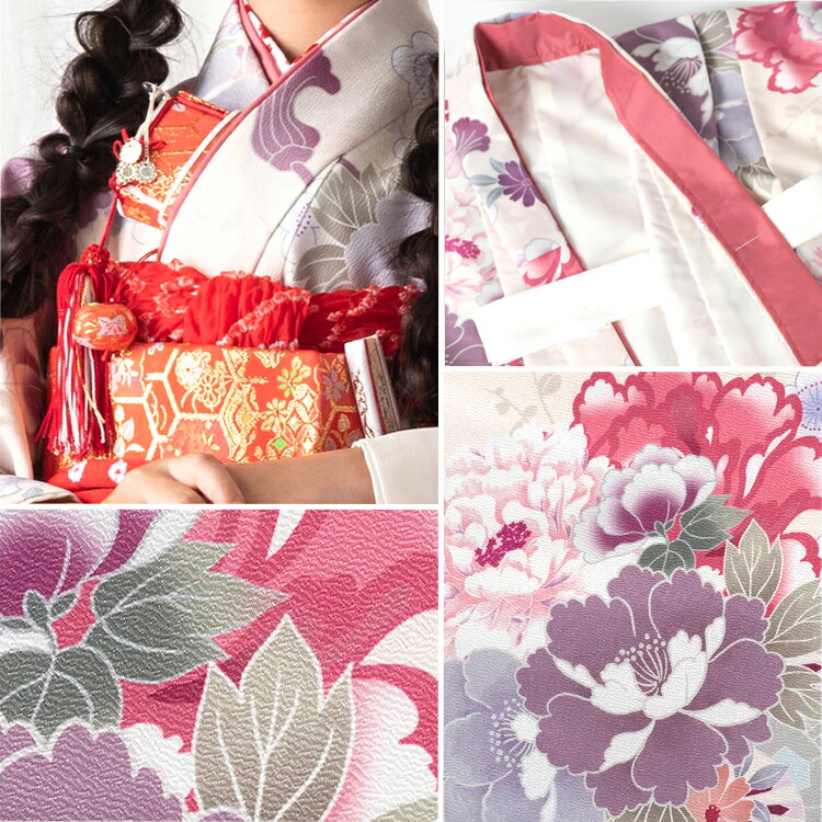 楽天市場】【レンタル】七五三 着物 7歳 四つ身セット(結び帯セット