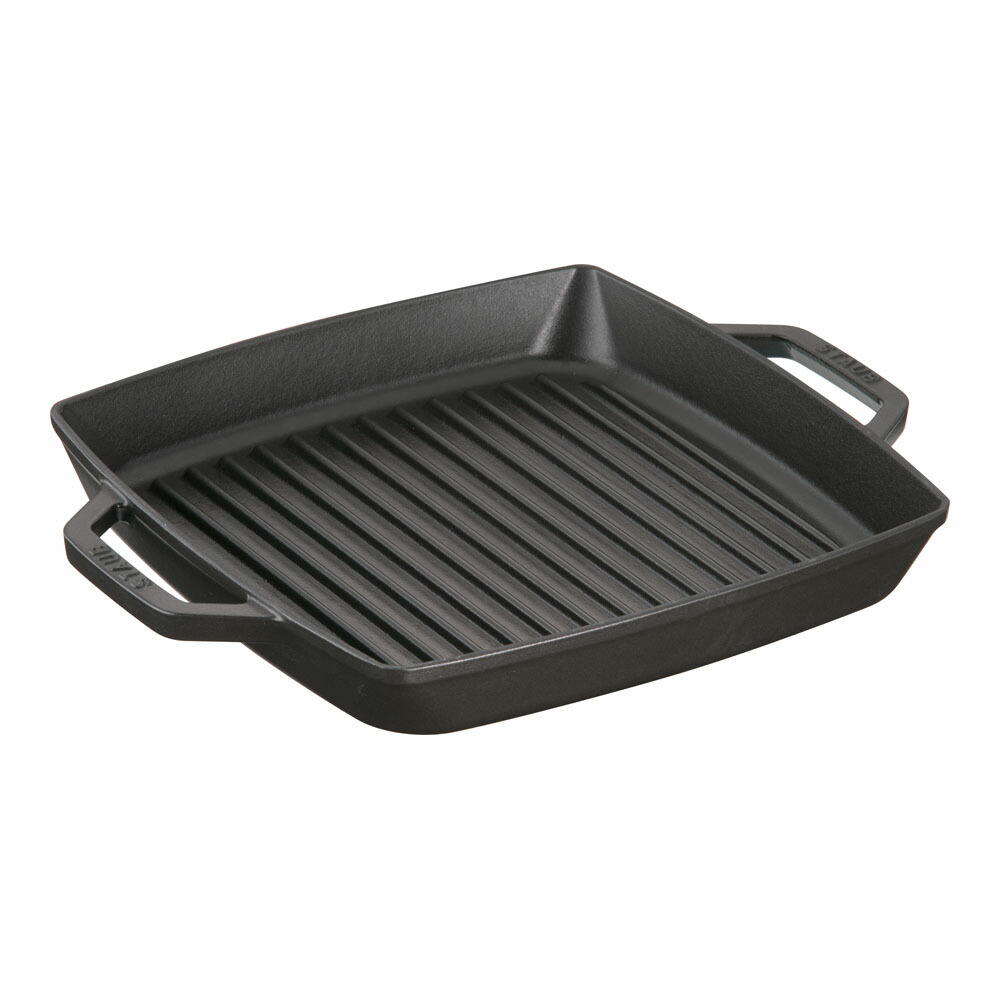 ストウブ ピュアグリル スクエア 28cm [ブラック] (フライパン) 価格