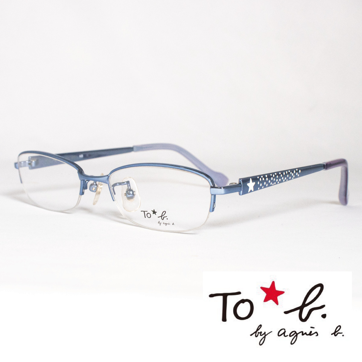 アニエス・ベー メガネ 度不明 agnes b.（アニエスベー） メガネ
