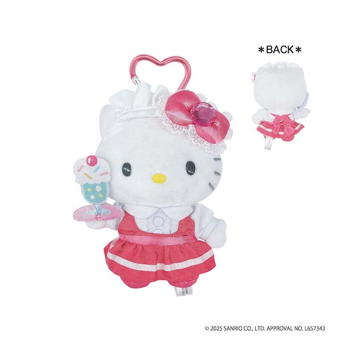 楽天市場】ハローキティ ラブリー フリル マスコットキーホルダー 単品