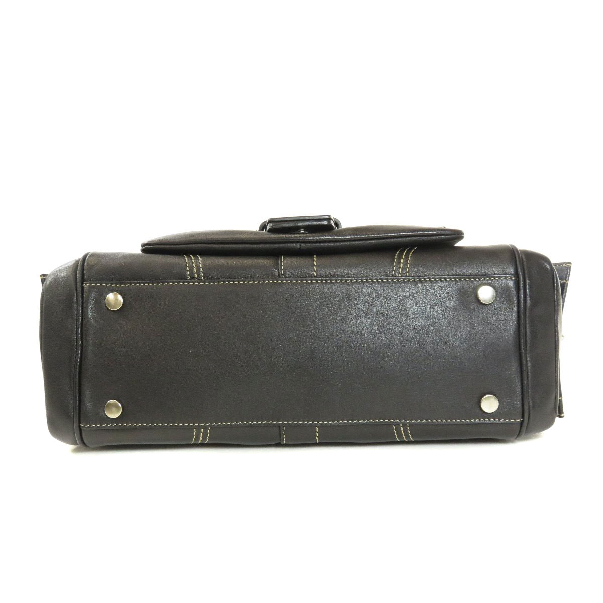 楽天市場】コーチ 8A10 ステッチ ハンドバッグ レザー レディース