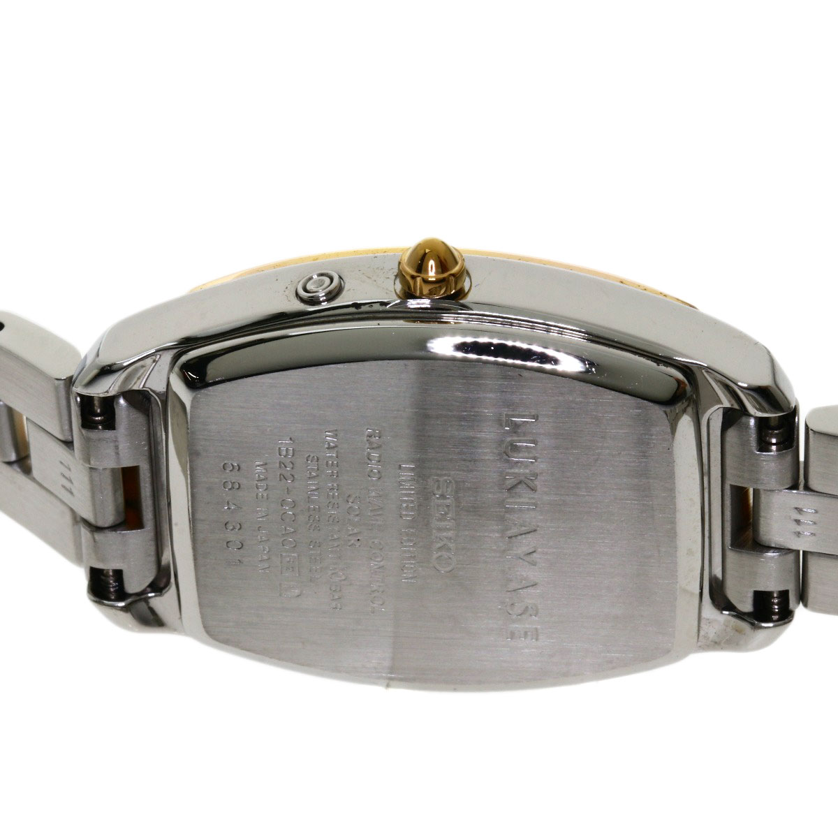 楽天市場】セイコー 1B22-0CA0 ルキア 3000本限定 腕時計 ステンレス