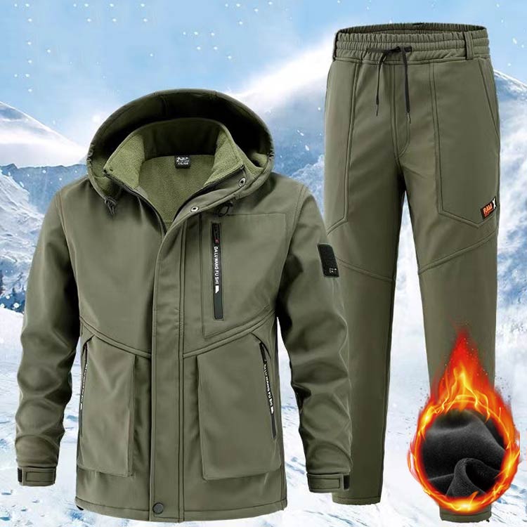 楽天市場】スキーウェア 裏起毛 上下セット 撥水 防風 マウンテン