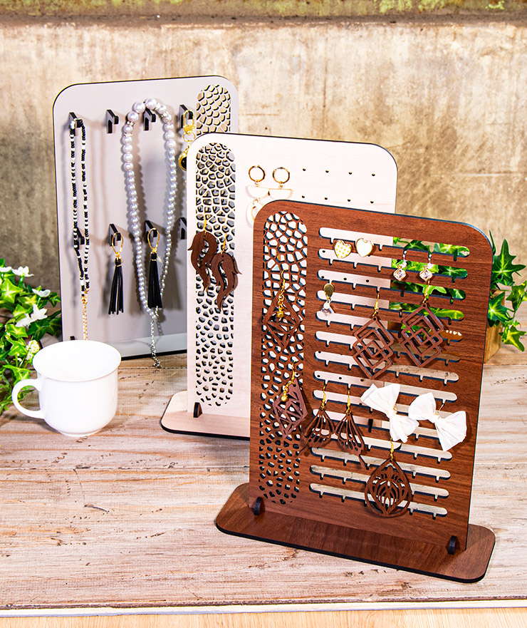 楽天市場】☆10%OFF☆ アクセサリーラック 3色 4タイプから選べる