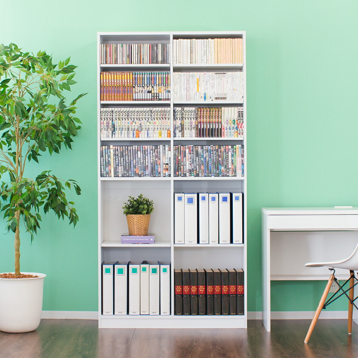 楽天市場】【6ヶ月保証付】【完成品も選べる】本棚 オープンラック 幅