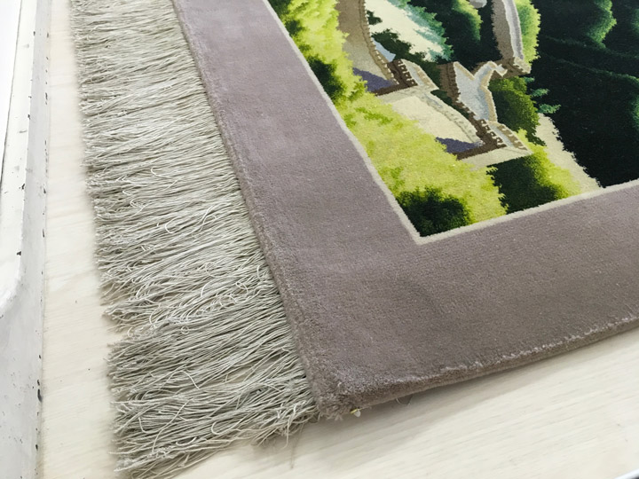 楽天市場】【中国段通 ウール】「万里の長城」絨毯(じゅうたん