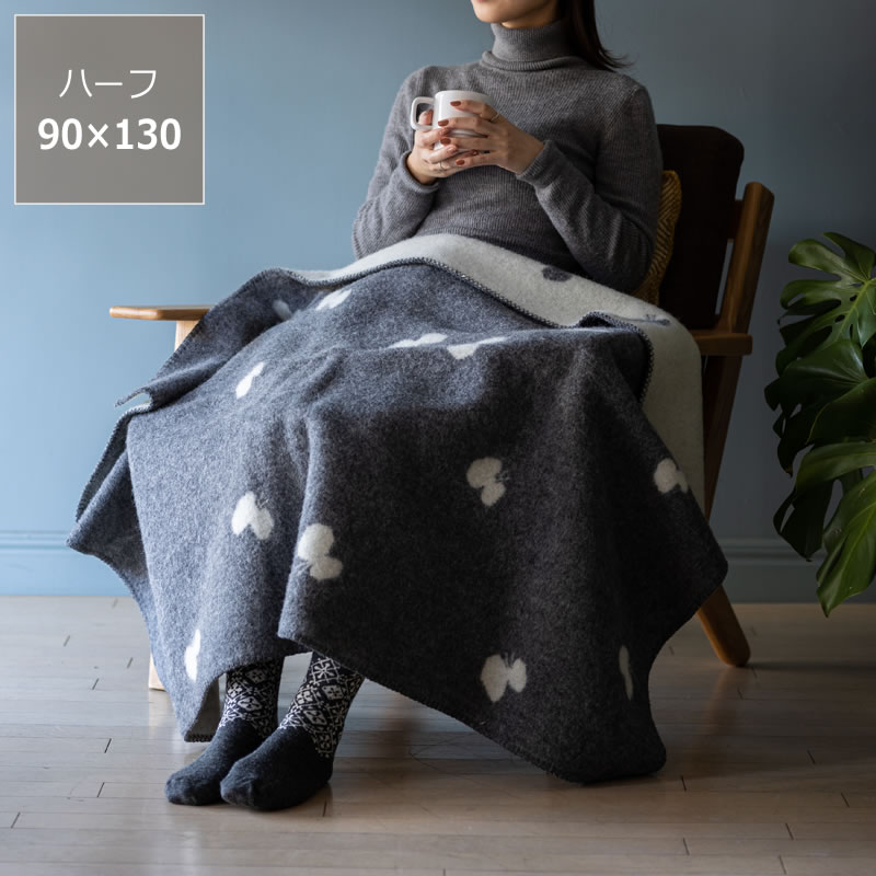 楽天市場】KLIPPAN（クリッパン）ウールハーフブランケットミナ