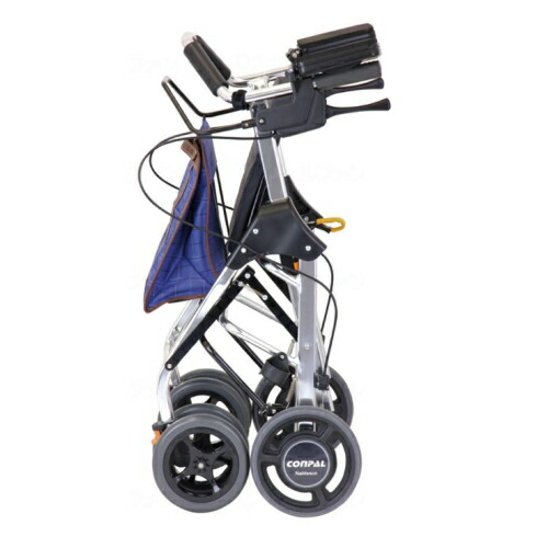 楽天市場】抑速ブレーキ付屋外用歩行車 テイコブ リトルRF ブルー