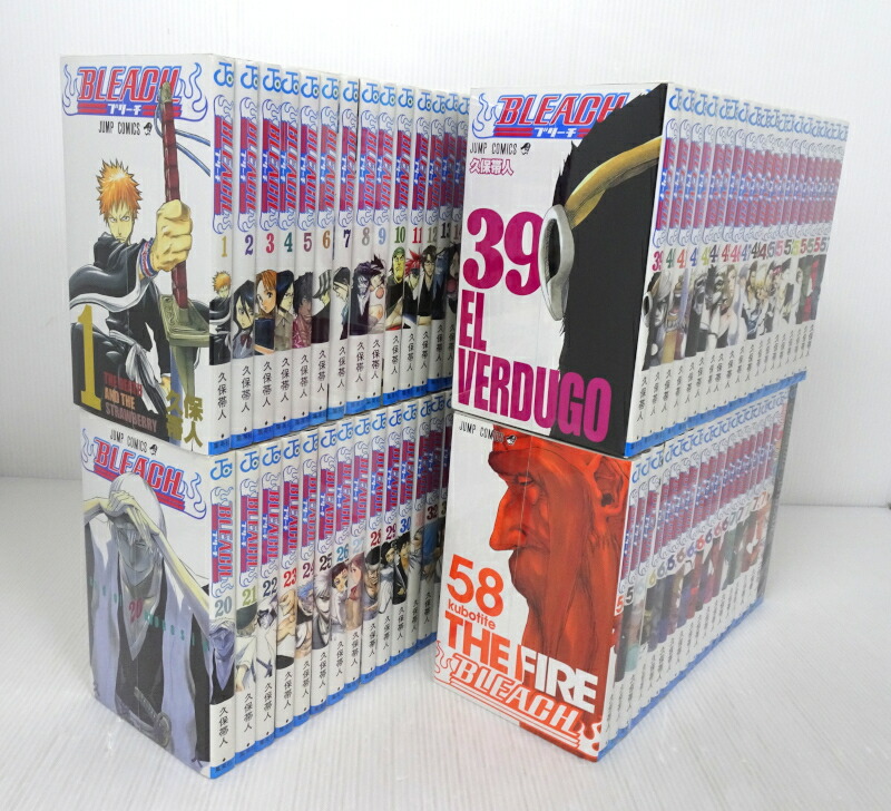 楽天市場】【中古】BLEACH/ブリーチ 全74巻+関連書籍2冊セット 全巻