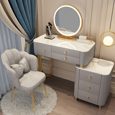 楽天市場】化粧台 ドレッサー おしゃれ 女優ミラー 北欧風 鏡台 自社