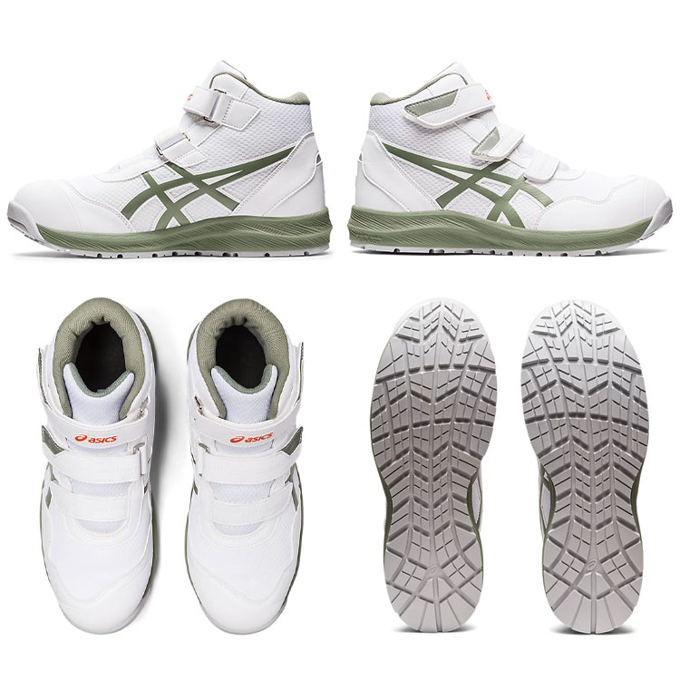 楽天市場】asics アシックス ウィンジョブ CP216 ホワイト×ライケン