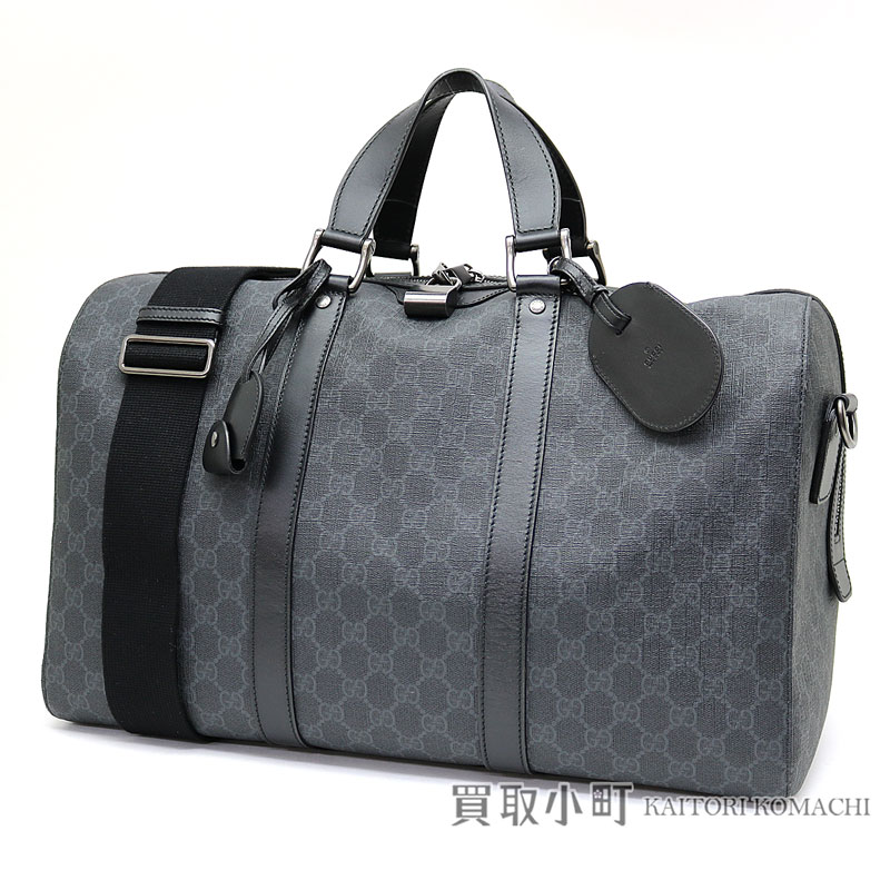 楽天市場】グッチ 【GUCCI】 GGスプリームキャンバス ダッフルバッグ