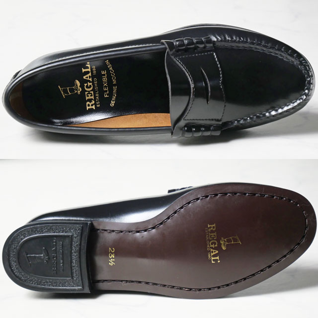 楽天市場】リーガル ローファー レディース 学生 定番 黒 ブラウン 本