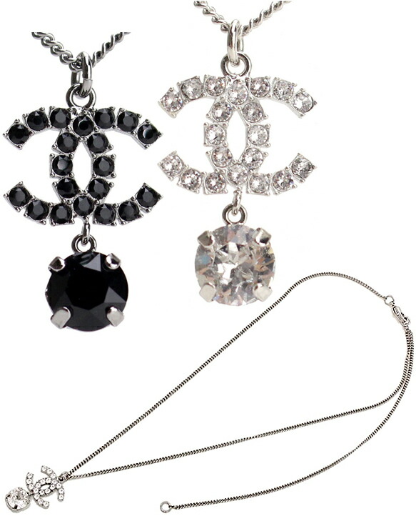 楽天市場】CHANEL シャネルココマークペンダントネックレスライン