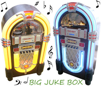 楽天市場】ネオンビッグジュークボックススマホの音楽をBluethooで