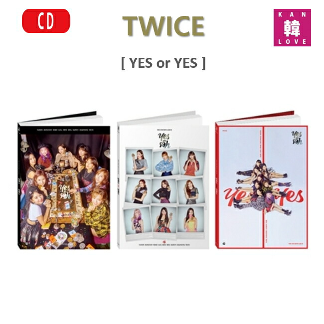 楽天市場】【おまけ別送】TWICE CD アルバム THE 6TH MINI ALBUM「YES