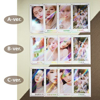 楽天市場】【おまけ付き】TWICE【With Drama ホログラムフォトカード