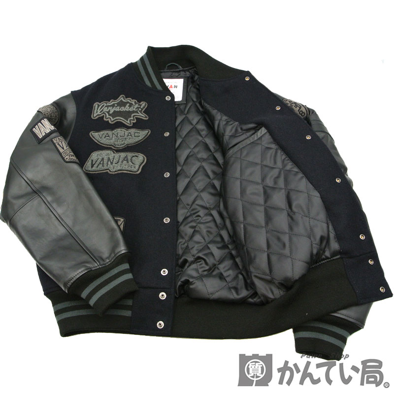 楽天市場】VAN【ヴァン】スタジアムジャンパー JW-10514 牛革 表記