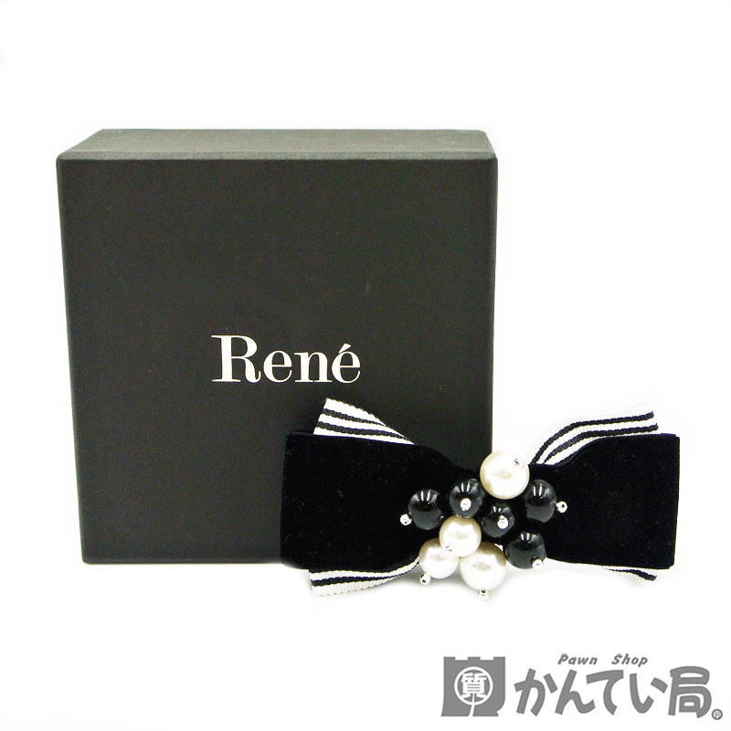 楽天市場】Rene【ルネ】ブローチ コサージュ リボンモチーフ フェイク