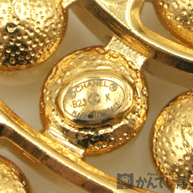 楽天市場】CHANEL【シャネル】ココマーク ブローチ パール ゴールド