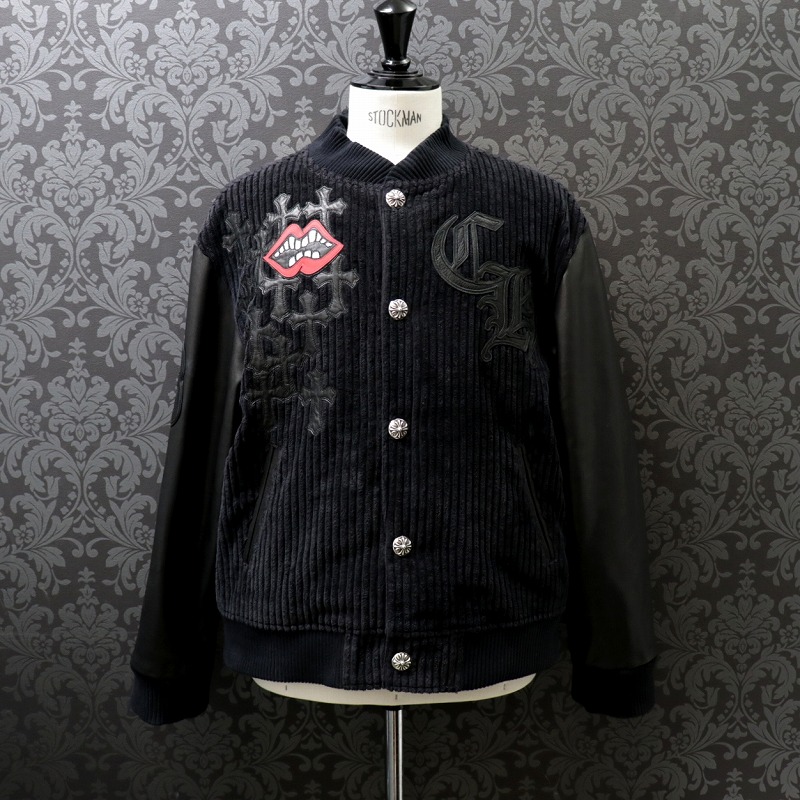 楽天市場】クロムハーツ【CHROMEHEARTS】Letterman Jacket/レターマン