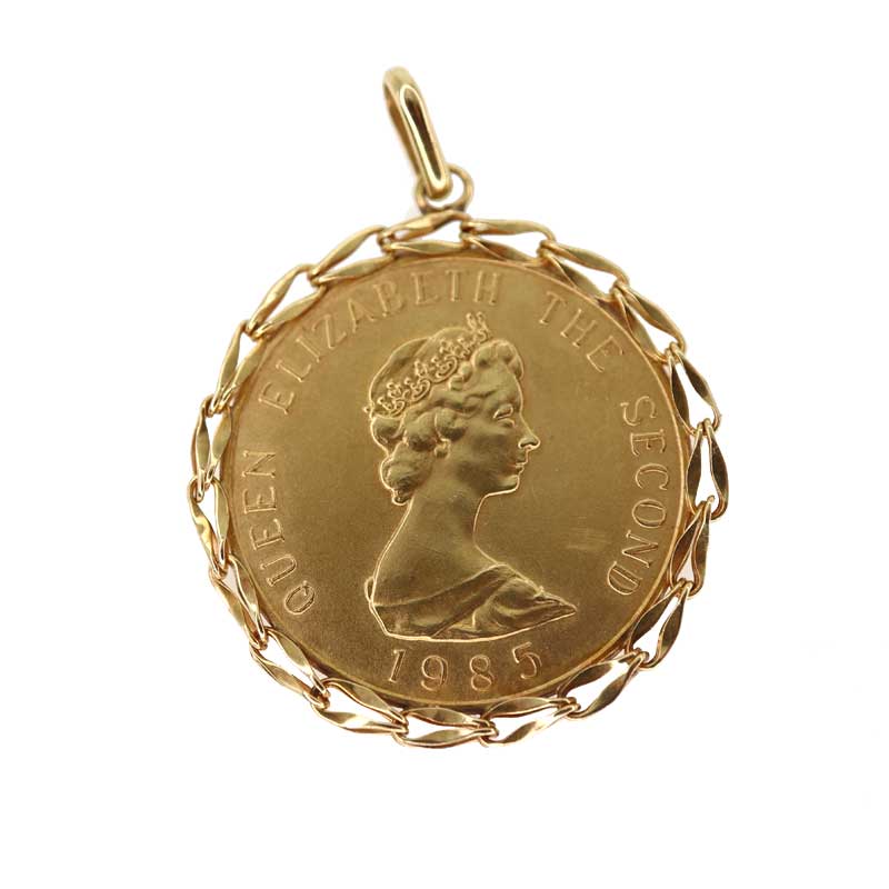 楽天市場】18金 K18枠 リバティコイン エリザベス/ケネディ金貨 コイン