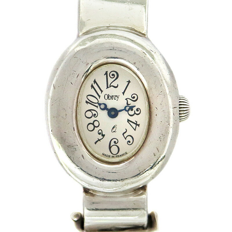 楽天市場】オブレイ Obrey ソリッド シルバー SV925 ホワイト文字盤