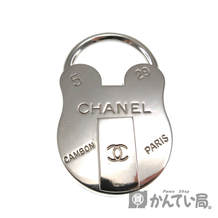 楽天市場】CHANEL【シャネル】南京錠 金属 カギ チャーム クマ 小物