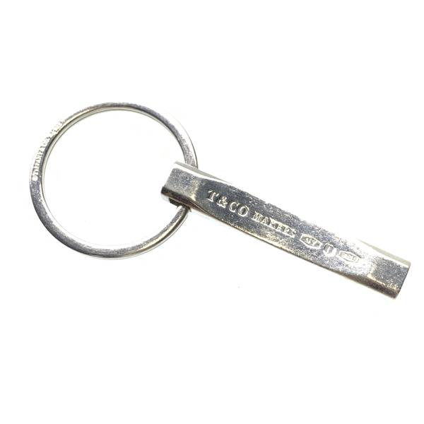 楽天市場】TIFFANY ティファニー キーホルダー キーリング シルバー