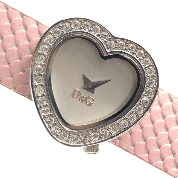 楽天市場】D＆G ドルガバ 腕時計 クォーツ シルバー文字盤 2針 ハート