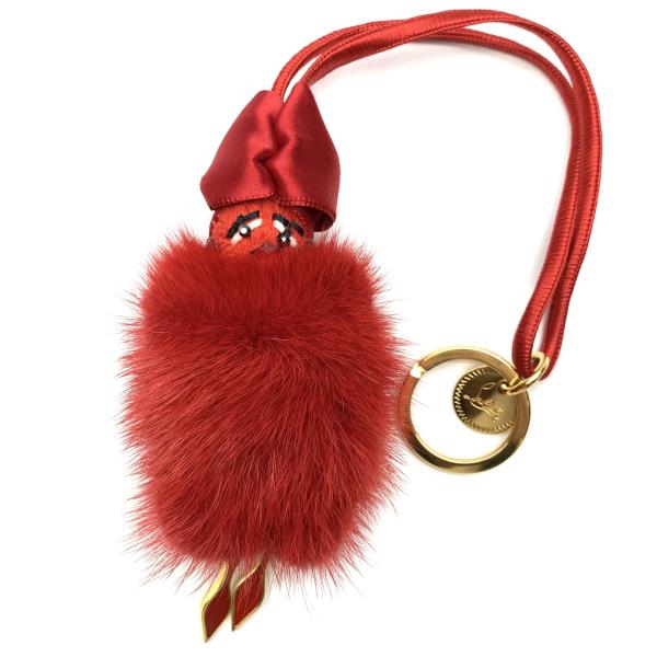 楽天市場】Christian Louboutin ルブタン ミンクファー チャーム