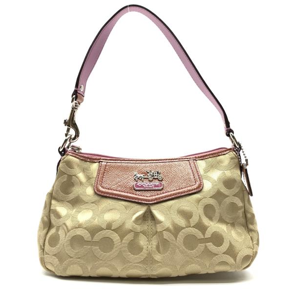 楽天市場】COACH コーチ 43265 オプアート ハンドポーチ アクセサリー