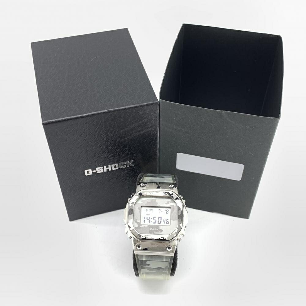 楽天市場】CASIO カシオ G-SHOCK GM-5600SCM-1JF 5600SERIES Metal