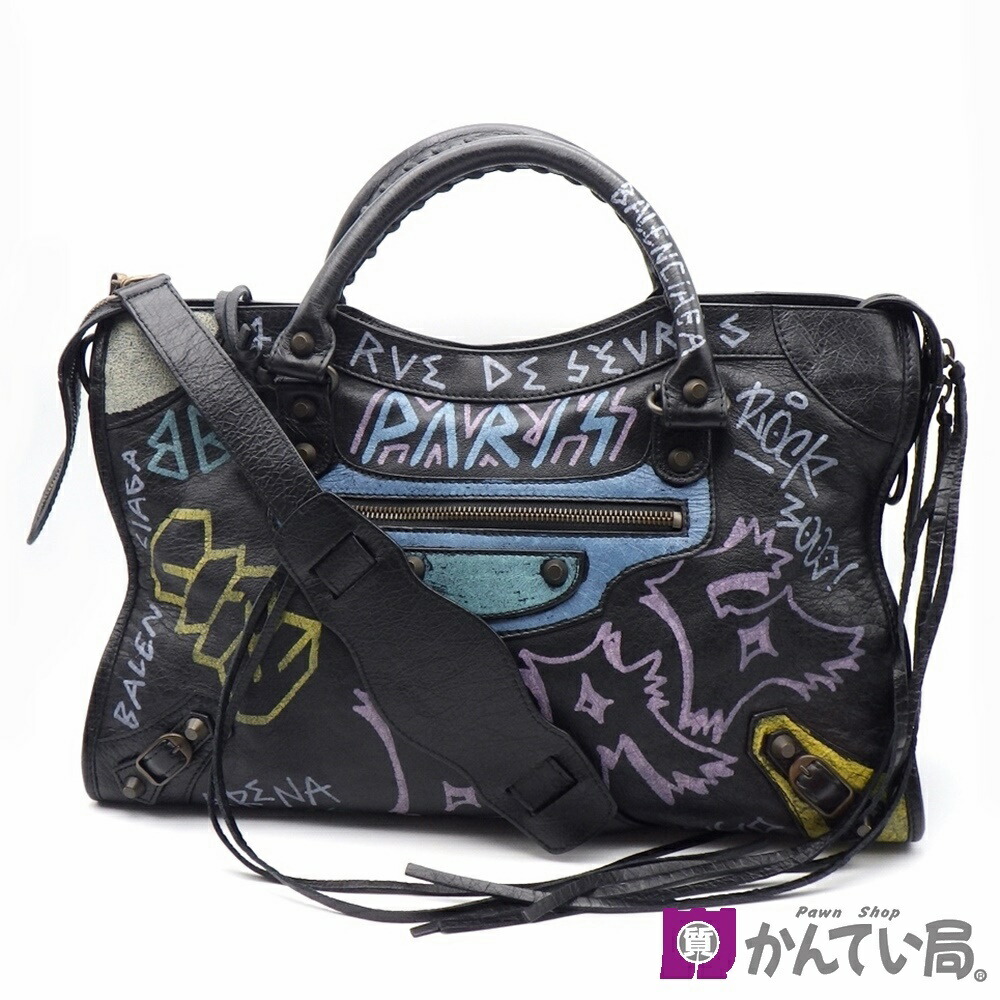 楽天市場】【バレンシアガ】 115748 ザ シティ グラフィティ