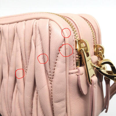 楽天市場】miu miu ミュウミュウ 5BH539 マテラッセ ショルダーバッグ