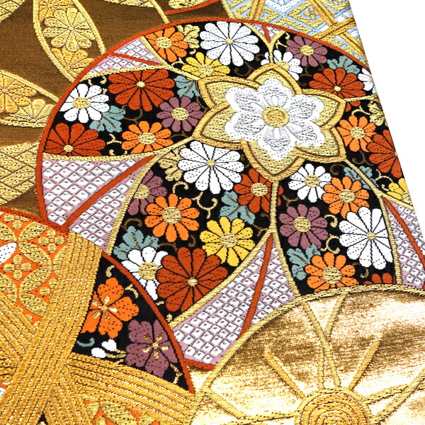 楽天市場】袋帯 振袖用 金色 志都香 仕立て付き ゴールド 成人式 帯