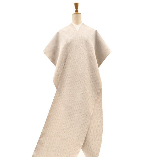 楽天市場】本塩沢 星野織物 お召着物 単衣仕立て付き 蚊絣 グレー