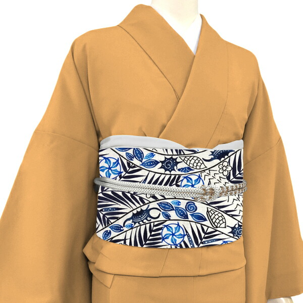 楽天市場】本紅型 名古屋帯 城間栄市 城間びんがた工房 仕立て付き