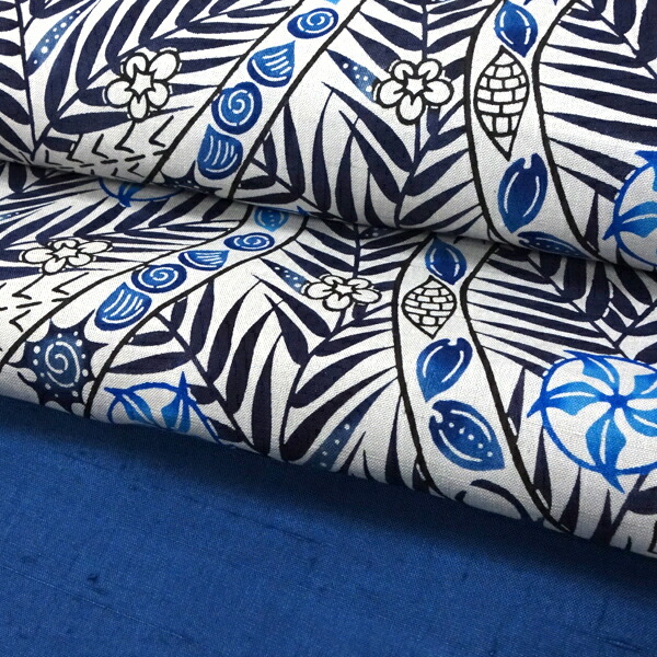 楽天市場】本紅型 名古屋帯 城間栄市 城間びんがた工房 仕立て付き